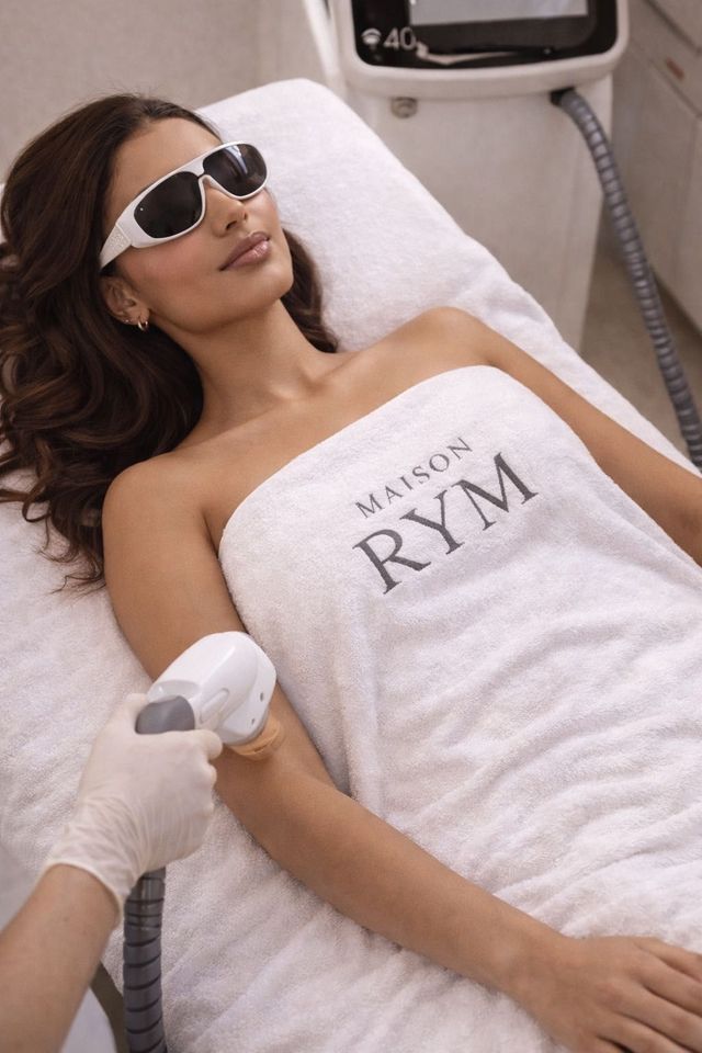 Épilation définitive au laser au cabinet Maison RYM à Lille